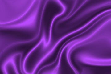 Violet Satin Wave Texture