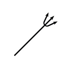 Trident Logo Template vector icon