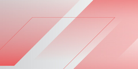 Banner background geometric. redn and wahite. gradation. abstract memphis. eps 10