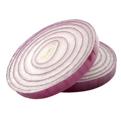 onion isolated on transparent white background clipping path