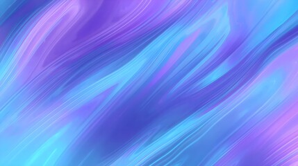 Obraz premium Gradient with Holographic Ripple in Bright Teal and Purple