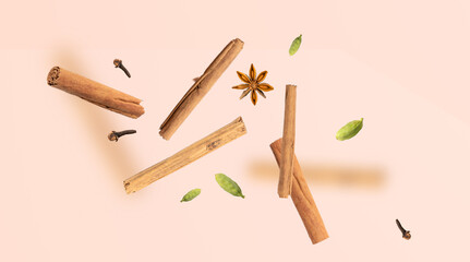 Ceylon Cinnamon Isolated, Cinnamomum Verum Bark, Zeylanicum, Real Original Cinnamon Sticks
