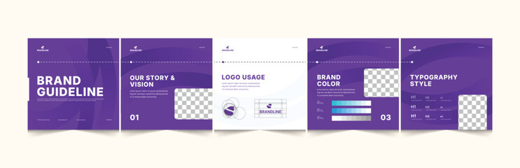 How to Build a Brand Instagram & LinkedIn Carousel Template Set – Editable Social media Carousel Post Design, Step by step guide to write Building Business Banner Layout