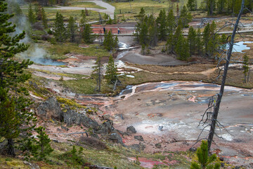 Artist's Paint Pots, Yellowstone National Park