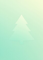 Obraz premium Minimalist tree silhouette wallpaper.
