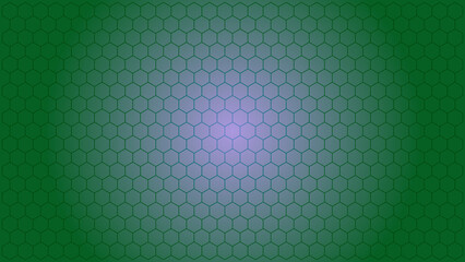 Stunning green and purple gradient honeycomb pattern for modern website backgrounds and digital art, perfect for technology, science, or abstract design projects needing a fresh, vibrant feel