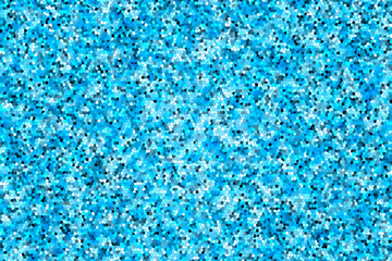 Blue glitter mosaic texture - Decorative abstract background