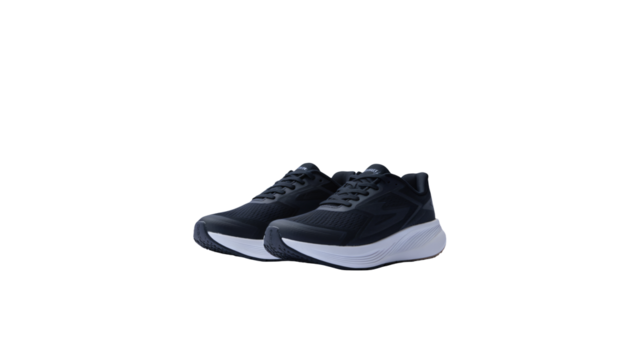 Stylish navy running shoes with cushioned sole for ultimate comfort, perfect for athletic performance and casual wear with modern aesthetic appeal