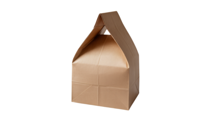 Sustainable brown paper bag ideal for takeaway orders, retail, or gifting, showcasing an eco-friendly packaging solution for conscious brands and consumers