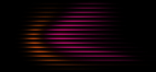 Orange and Purple Abstract Flow Background