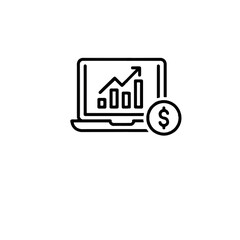 Stock analysis icon