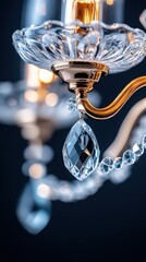 Crystal Chandelier Detail