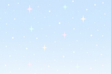 Fototapeta premium Pastel stars on blue background.
