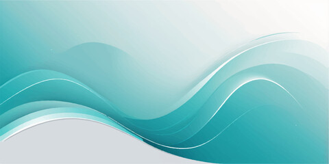 Abstract blue wave vector illustration with a flowing curve design for a modern business concept wallpaper