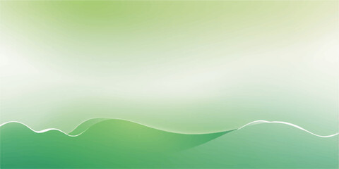 Abstract blue and green water waves illustration with curve design lines for vector pattern backdrop