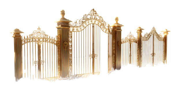 heaven, clouds, gate, golden, fantasy, sky, dream, ethereal, celestial, angelic, light, surreal, divine, spiritual, floating, paradise, png, clipart, transparent, aesthetic, background, mystical, reli