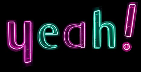 yeah! néons bicolores