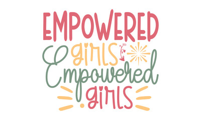 Girl Power EPS Bundle And Single Design