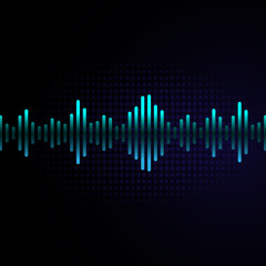 Equalizer as a background. Illustration of an equalizer as an abstract background