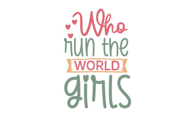 Girl Power EPS Bundle And Single Design