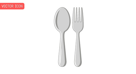 Silver Spoon and Fork Utensils Dining Essentials for Food Service.