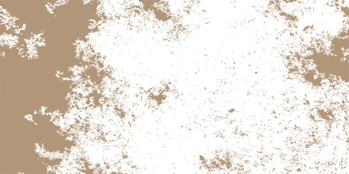 Brown grunge wall texture with rusty metal detail is an old, rough vintage surface background pattern