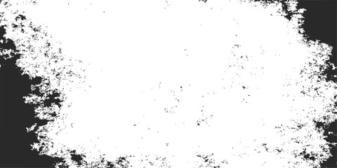 Abstract black ink splat and grunge texture create a dirty design with a paint splash illustration pattern