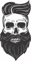 Stylish Skull T-Shirt Art