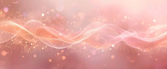 Bright red and pink abstract holiday background with glowing hearts, bokeh, and glitter texture for a festive Christmas wallpaper design