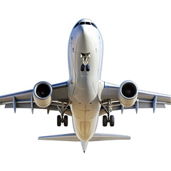Fototapeta premium airplane isolated on white background
