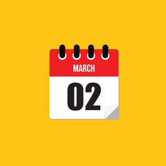 Calendar - March 2nd