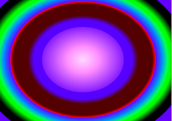 concentric circles with a radial gradient effect. It is a type of abstract digital art or graphic design element.