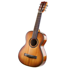 Obraz premium acoustic guitar isolated on white