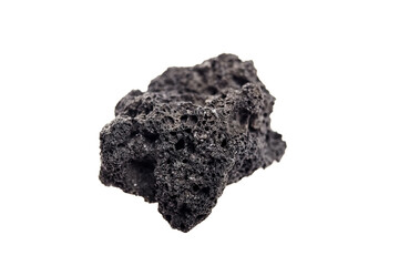 Lava stone with rough texture and porous surface, showcasing natural volcanic formation, ideal for decorative purposes and enhancing earthy aesthetics in various settings