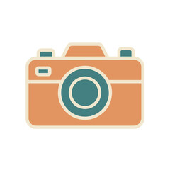 camera color icon vector on a white background
Vector icon on a white background