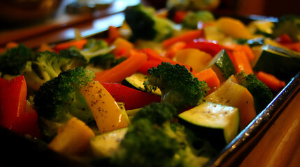 healthy sheet pan roasted vegetables