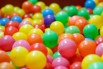 Colorful Plastic Balls for Kids Playground