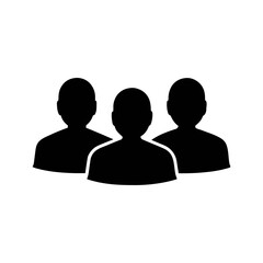 Teamwork collaboration group of people icon business partnership community members user profile avatar