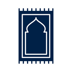Prayer mat vector illustration icon design trendy