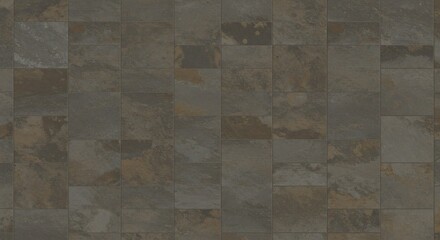 Obraz premium Old Stone Look Tile Flooring Seamless Photorealistic Texture 