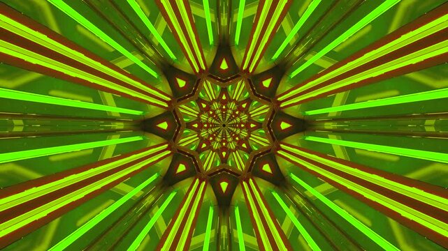 Seamless tunnel video vj loop screensaver with vibrant colors creating a dynamic visual experience