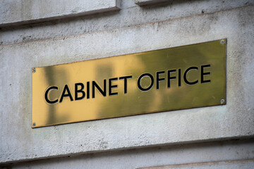 Cabinet Office plaque