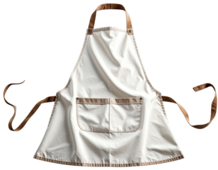 Professional and Home Kitchen Apron Mockup transparent background