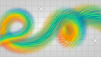 modern gradient liquid fluid  background design