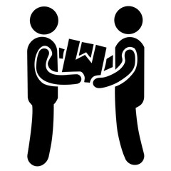 receive delivery icon