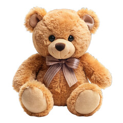 teddy bear on white background