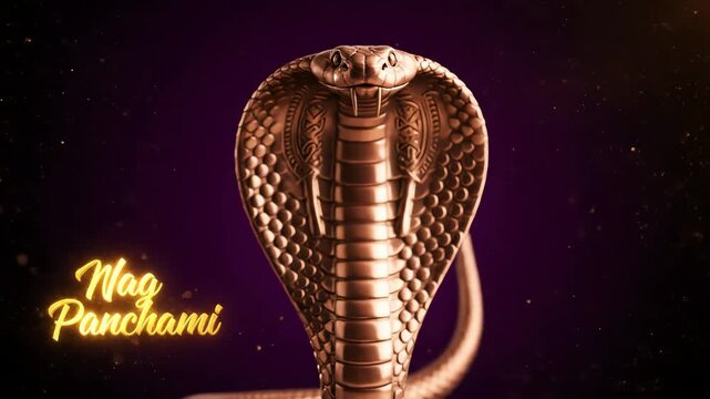 Nag Panchami Celebration A Golden Cobra's Blessing and Festive Traditions