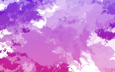 Abstract gradient with purple and pink brush strokes image. Abstract pastel colors background design.