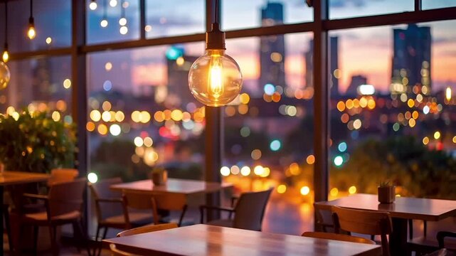 木の質感と灯りが溶け合うカフェカウンターの温もり