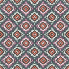 ethnic boho seamless pattern in boho style. tribal texture. print background. cloth design, wallpaper, web.